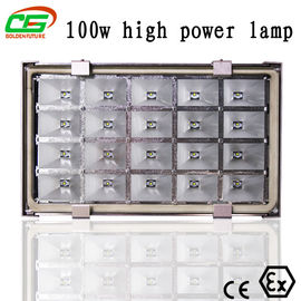 100w Gas Station Led Canopy Light , 10000 Lux Led Industrial Lighting Fixture