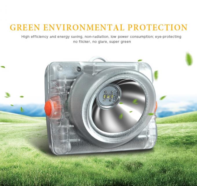 ATEX Sertifikalı Kablosuz OLED Madenci Lambaları Yeraltı Madenciliği için Endüktif Şarj 4