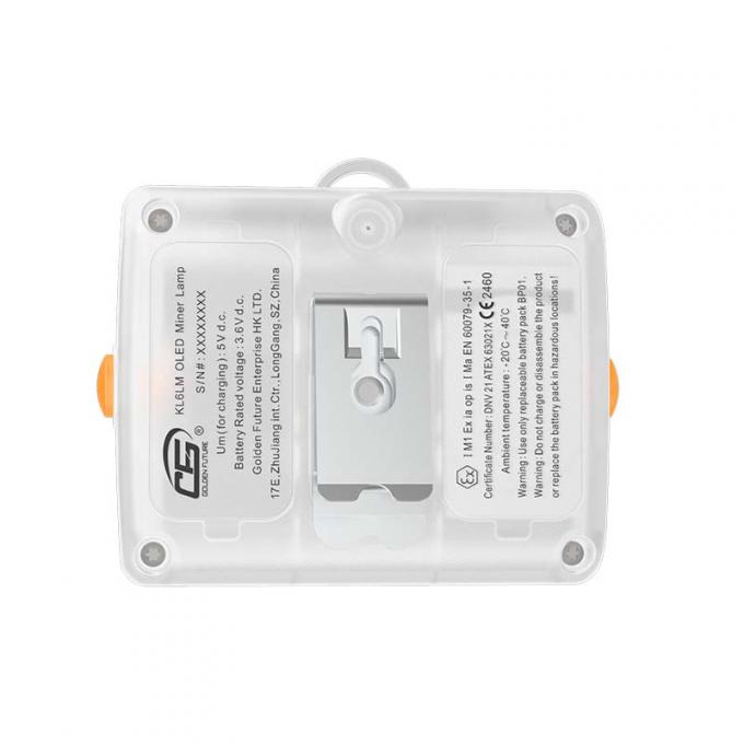 KL6LM ATEX Sertifikalı 15000Lux Madenlik Farı IP67 Su geçirmez, Şarj edilebilir ve Kablosuz 2