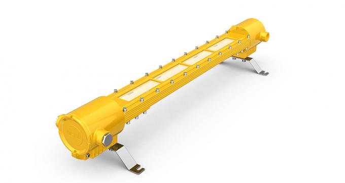 ATEX Sertifikalı 80W LED Doğrusal Patlama Kanıtlı Işık Tehlikeli Bölgeler için IP66 Alüminyum Kontu 2