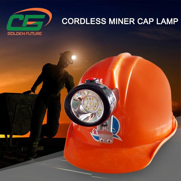 Patlamaya Karşıt Madenli Baş Fener, 360° Işıklandırma ile Taşınabilir KL2.5LM LED Kap lamba 4