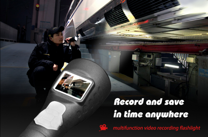 Demiryolu G&uuml;venlik Denetimleri i&ccedil;in Ekran ve DVR ile &ccedil;ok fonksiyonel LED el feneri 6