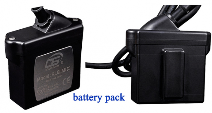 S&uuml;per Parlak KL5LMC LED Madenci Lamba Şarj edilebilir IP68 Su ge&ccedil;irmez Yeraltı Madenciliği i&ccedil;in Taşınabilir 2