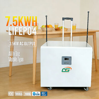 BH-7.5KWH Hepsi Bir Arada Taşınabilir Güç İstasyonu Batarya Depolama Sistemi 7.5 kWh 51.2v 3.6Kw Lifepo4 Batarya