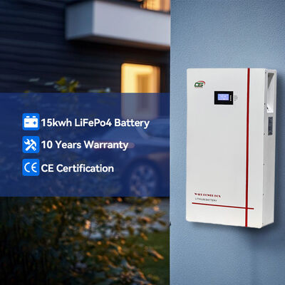BG03 51.2V 100A 200Ah 10kWh BMS Ev Enerji Depolama Sistemi ile Duvar Montajlı LiFePO4 Pil Paketi