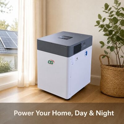 Konut Güneş Enerjisi Yedekleme Gücü NK005A 6KW Hepsi Bir Arada İnvertör 15KWh 300Ah CAN İletişimi ve BMS'li LiFePO4 Pil Paketi